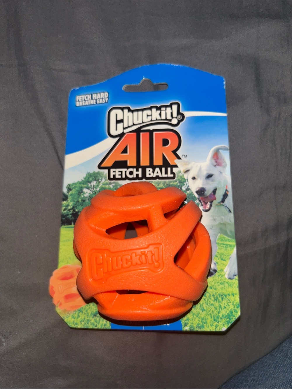 Air Fetch Ball - Orange Dog Toy